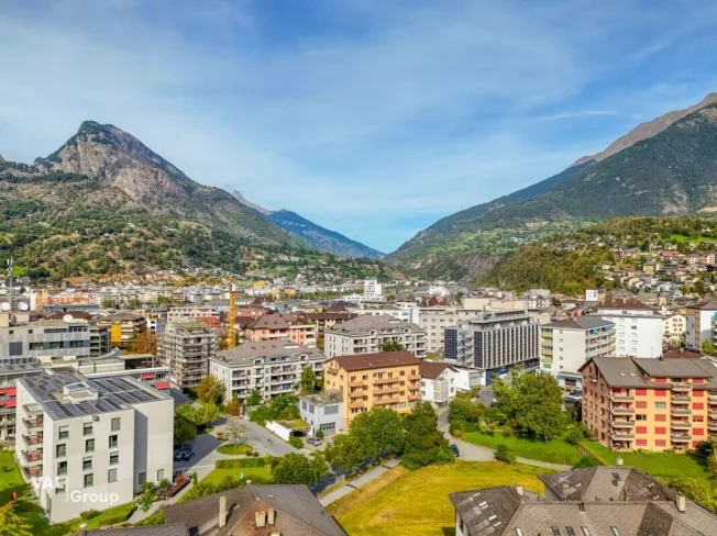 Charmante Wohnung mit Balkon mitten in Glis – Foto 11 von 12