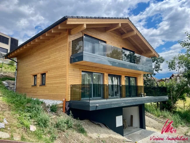 Vue imprenable à quelques pas du centre du village CHALET AVEC JARDIN – foto 8 di 14