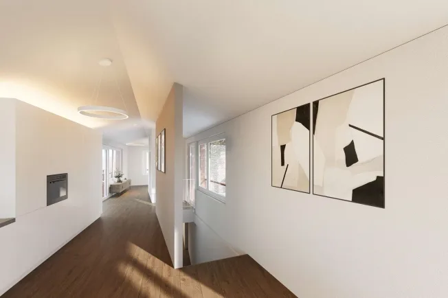 3.5-Zimmer-Maisonette mit 142.5 m² Wohnfläche und zwei traumhaften Terrassen – Foto 3 von 13