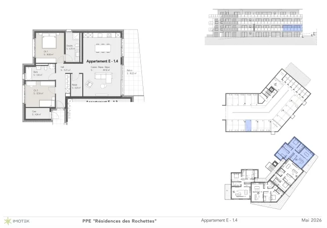 3.5 Zimmer Wohnung in Châtel-St-Denis – foto 3 di 9