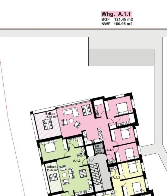 4.5 Zimmer Wohnung in Cazis – Foto 10 von 11