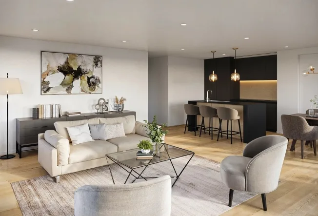 2.5 Zimmer Wohnung in Chardonne – Foto 4 von 6