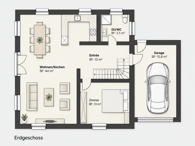 6.5 Zimmer Einfamilienhaus in Märstetten – Foto 11 von 13