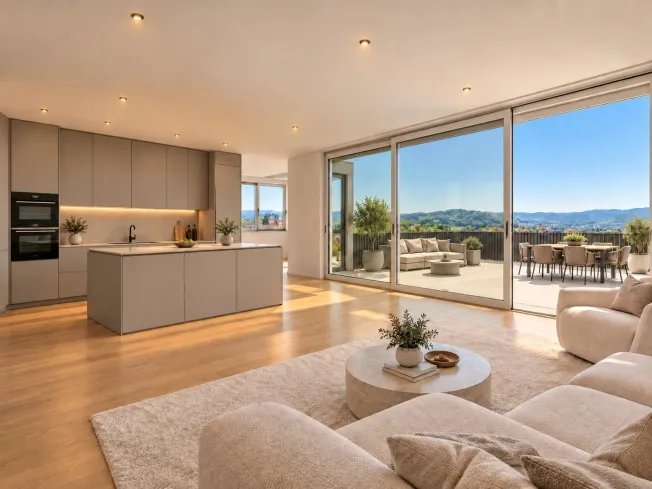 Penthouse at Ölberg - Panoramic view and two terraces – photo 1 of 16