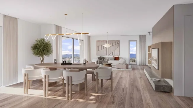 3.5 Zimmer Attikawohnung in Lavigny – Foto 3 von 6