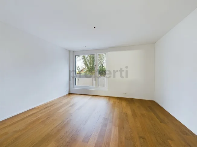 Modern kitchen island, seating area with garden & Minergie standard! – photo 5 of 18