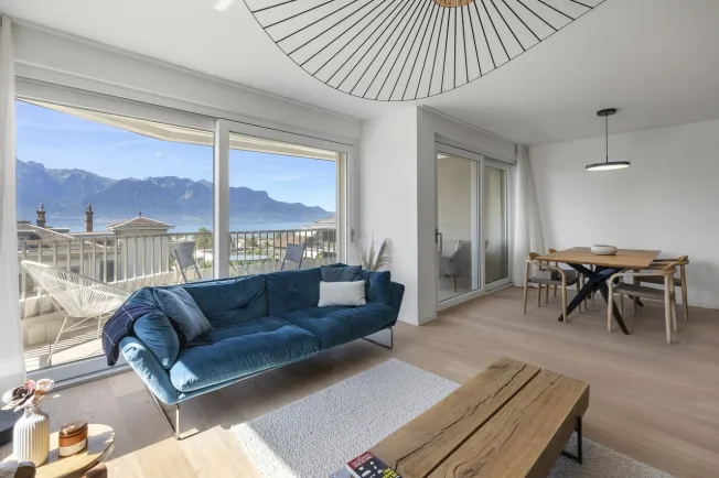 Réveillez-vous face au Léman : attique lumineux à Vevey – foto 16 di 20