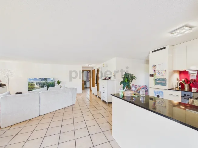3.5-Zimmerwohnung mit Südwest-Terrasse eigenem grosszügigen Gemüsegarten in Madetswil – Foto 4 von 26