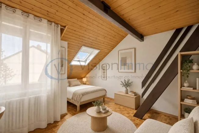 Au coeur de Bernex : 113 m² de charme et de beaux volumes – photo 9 sur 19