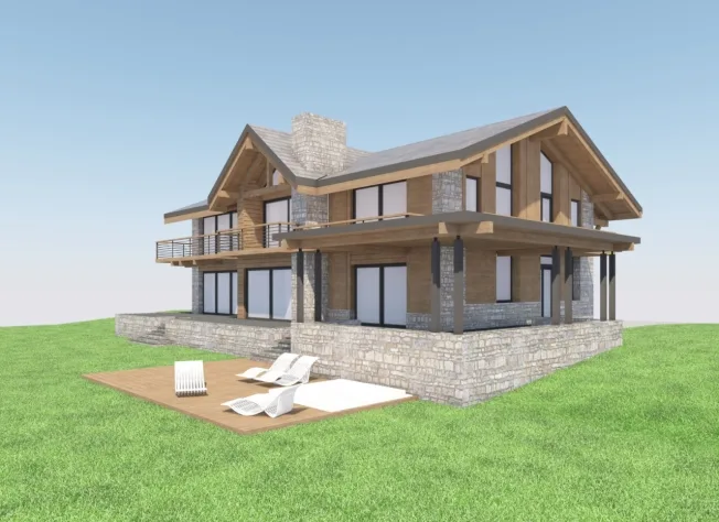 9.5 Zimmer Chalet in Lens – Foto 8 von 12