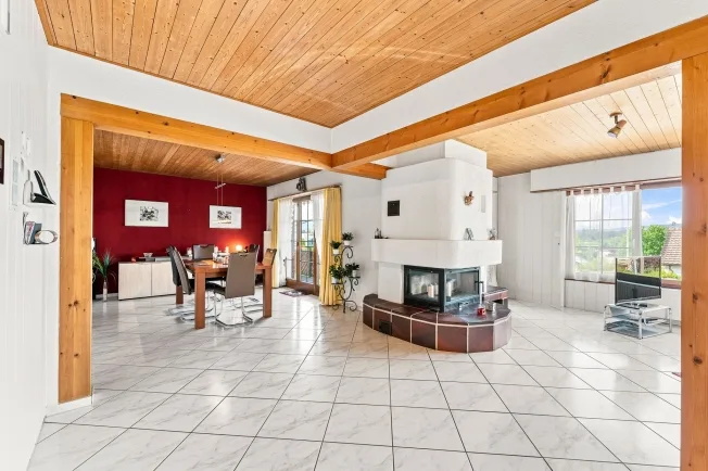 8.5-Zi.-Einfamilienhaus in Obfelden mit Aussicht & Einliegerwohnung potenzial – Foto 9 von 13