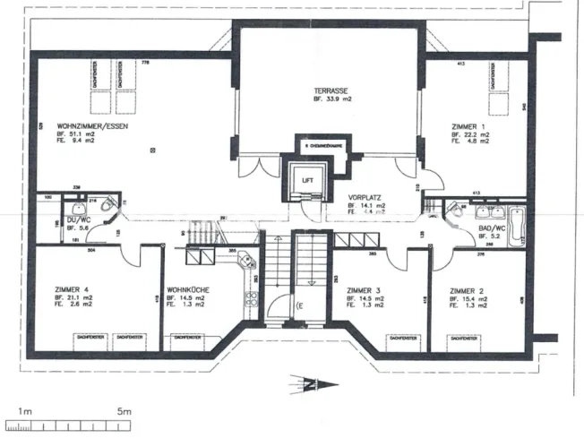 5.5 Zimmer Wohnung mit Terrasse im schönen Kreis 2 – Foto 15 von 16
