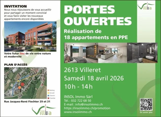 4.5 Zimmer Wohnung in Villeret – Foto 10 von 18