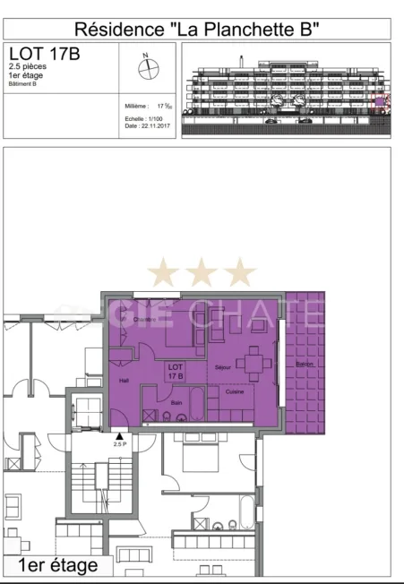 2.5 Zimmer Wohnung in Aigle – Foto 8 von 8