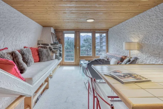 Bello duplex di 67 M2 con giardino e vista panoramica a Verbier (Nifortsié) – foto 9 di 11