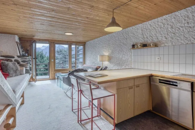 Bello duplex di 67 M2 con giardino e vista panoramica a Verbier (Nifortsié) – foto 11 di 11