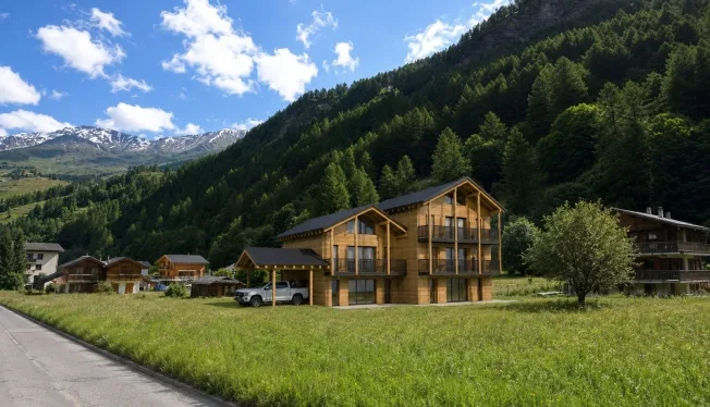 4.5 Zimmer Wohnung in Les Haudères – foto 2 di 6