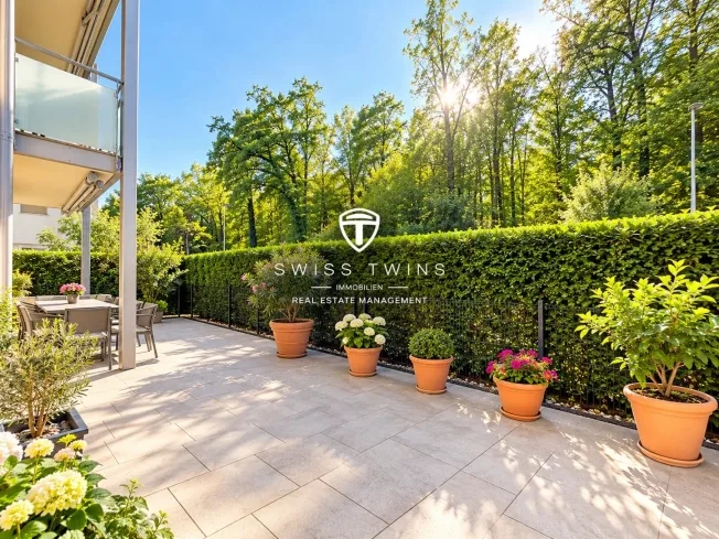 Grosszügige 4.5-Zimmer-Gartenwohnung mit rund 100 m² Aussenbereich/... – Foto 9 von 13