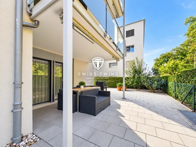 Grosszügige 4.5-Zimmer-Gartenwohnung mit rund 100 m² Aussenbereich/... – Foto 11 von 13