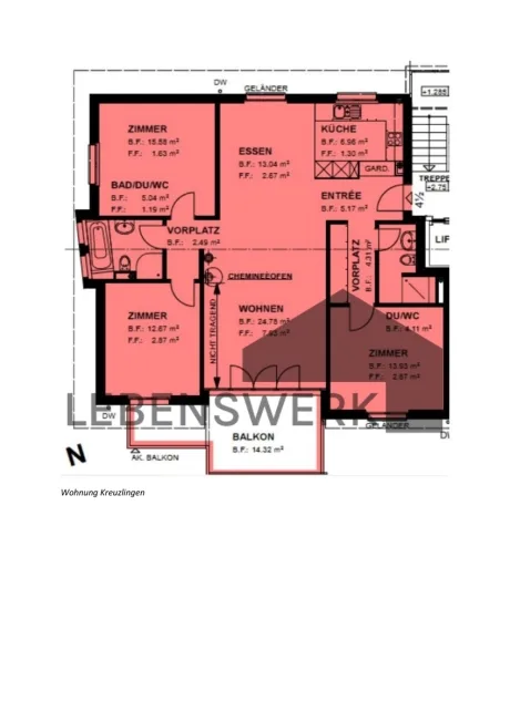 4.5 Zimmer Etagenwohnung in Kreuzlingen – Foto 12 von 13
