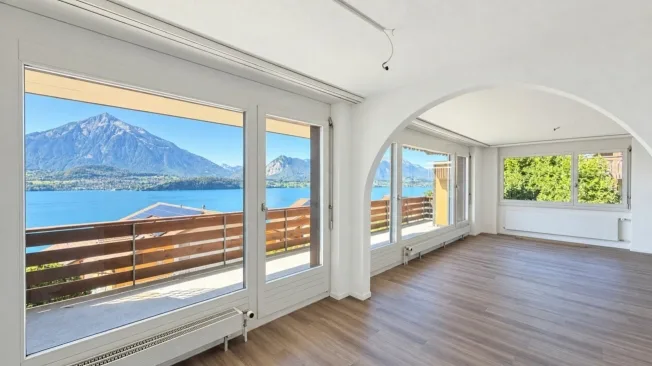 3.5 Zimmer Wohnung in Gunten – Foto 2 von 17