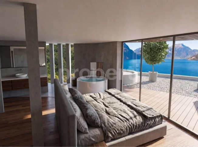 Laurus Villa, Seesicht, Pool, Attika Neubau in Weggis – Foto 9 von 13