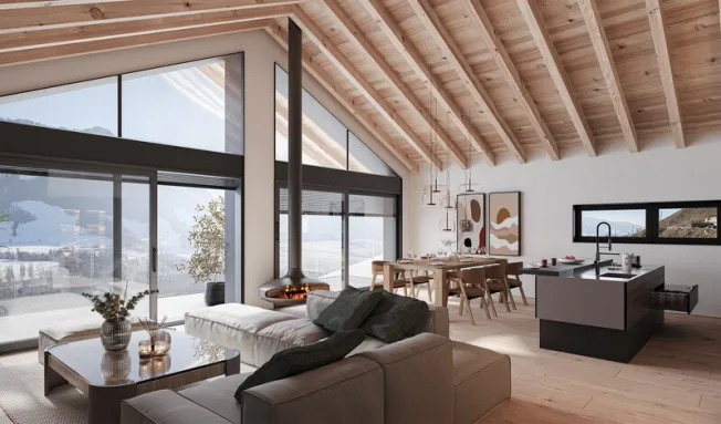 4.5 Zimmer Villa in Charmey (Gruyère) – Foto 5 von 8