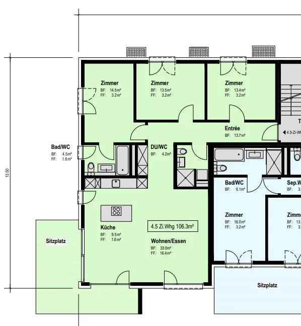 4 ½ Zimmer-Wohnung in Wangen bei Olten mieten – Foto 6 von 11