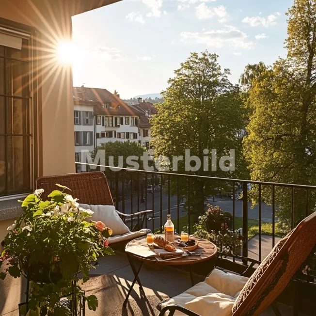 2.5 Zimmer Wohnung in Cham – foto 4 di 6