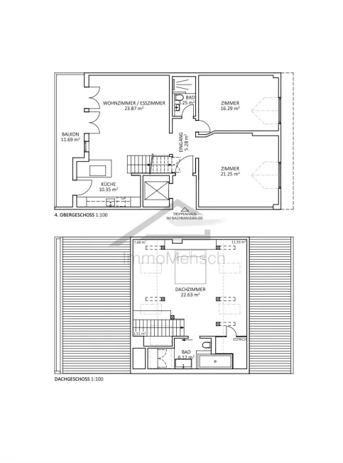 Sanierte moderne stilvolle Maisonettewohnung im Herzen des St. Johann – Foto 12 von 12