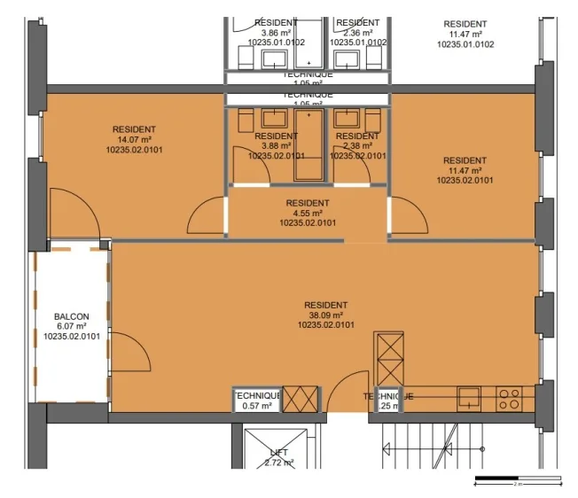 3.5 Zimmer Wohnung in Renens VD – Foto 9 von 9