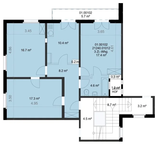 3 Zimmer Wohnung in Bern – photo 9 sur 9
