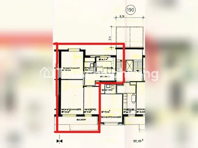 57 m² Wohnung in Zürich, Kreis 12 – Foto 9 von 9