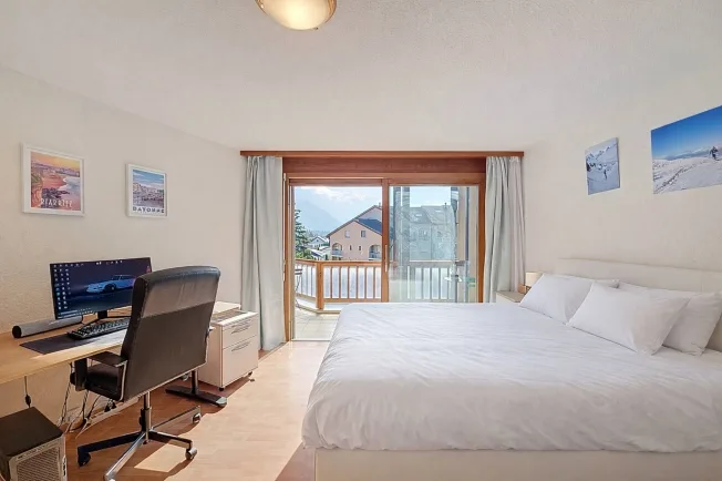 3.5 Zimmer Attikawohnung in Saillon – Foto 5 von 9