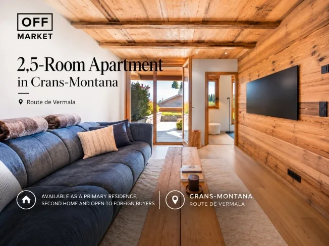 2.5 Zimmer Wohnung in Crans-Montana – photo 2 of 8