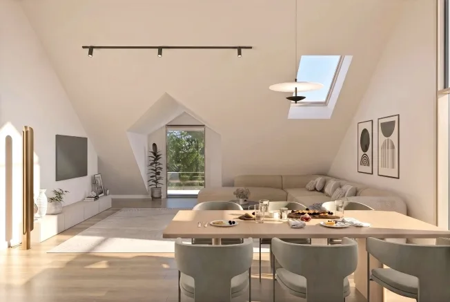 4.5 Zimmer Attikawohnung in Gingins – Foto 3 von 5