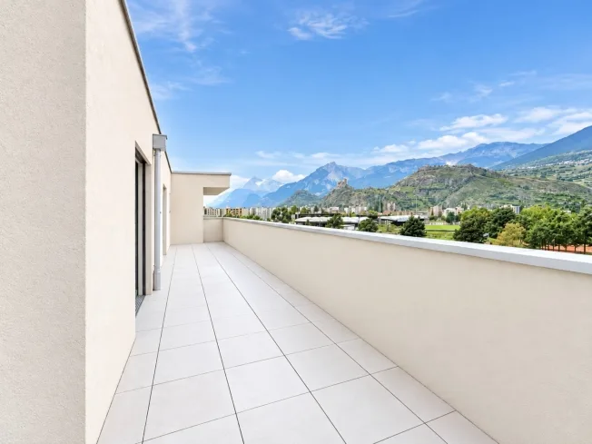 4.5 Zimmer Attikawohnung in Sion – Foto 5 von 12