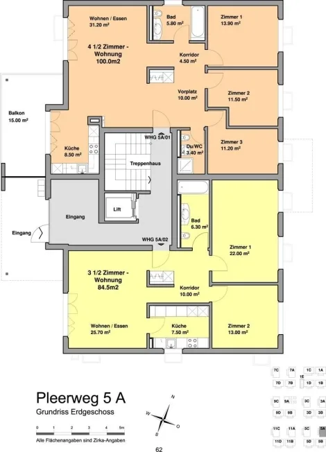 3.5 Zimmer Wohnung in Burgdorf – Foto 10 von 10