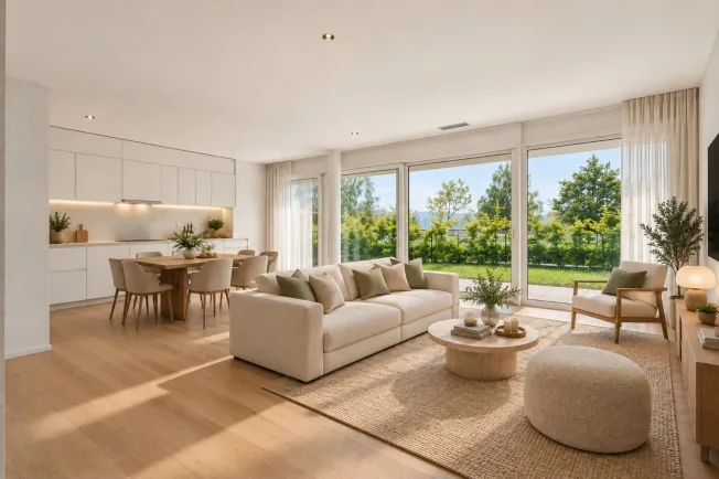 3.5 Zimmer Wohnung in Rolle – Foto 4 von 4