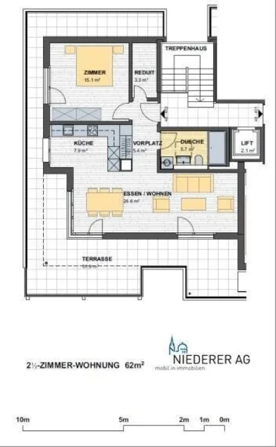 2.5 Zimmer Attikawohnung in Ostermundigen – Foto 12 von 12