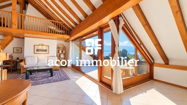 4.5 Zimmer Attikawohnung in St-Légier-La Chiésaz – Foto 3 von 10