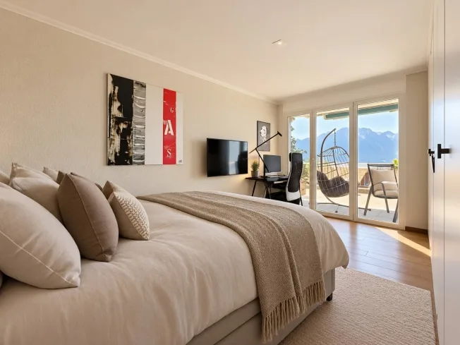 3.5 Zimmer Wohnung in Montreux – foto 8 di 10