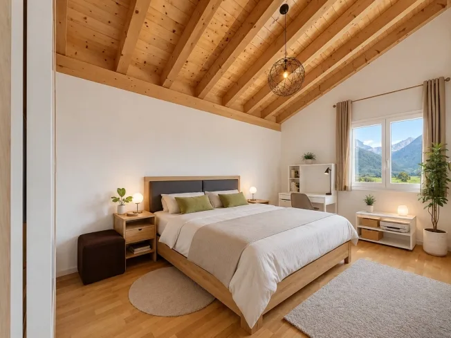 4.5 Zimmer Attikawohnung in Vionnaz – foto 6 di 10