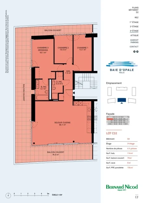 4.5 Zimmer Wohnung in Rolle – Foto 7 von 7