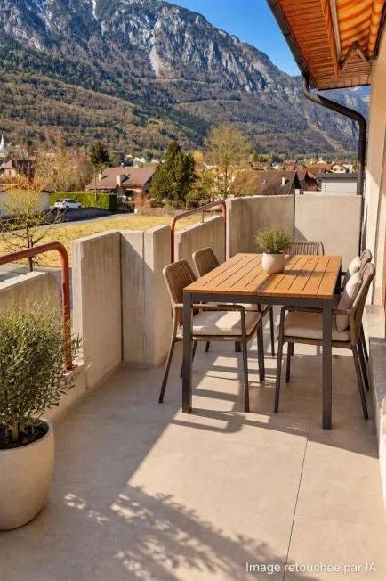 3.5 Zimmer Wohnung in Muraz (Collombey) – photo 3 of 6