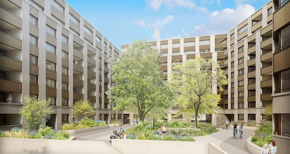 Bel appartement neuf de 3.5 pièces au 2ème
