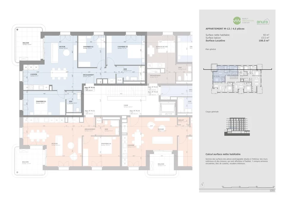 Schönes 4.5-Zimmer-Neubauapartment in Marly! – Foto 9 von 12