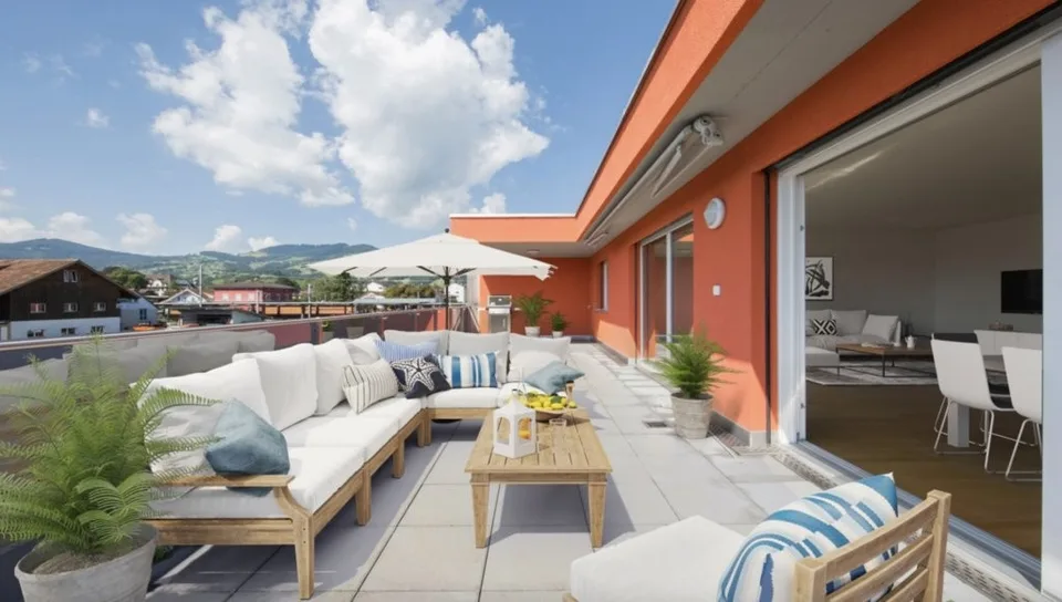 Appartement de rêve dans les combles à Altstätten