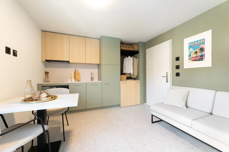 Möblierte 2-Zimmer-Wohnung – foto 2 di 11