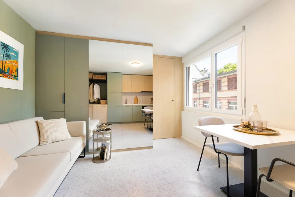 Möblierte 2-Zimmer-Wohnung